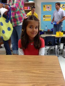 My Sweet-Girl's first day of kindergarten!